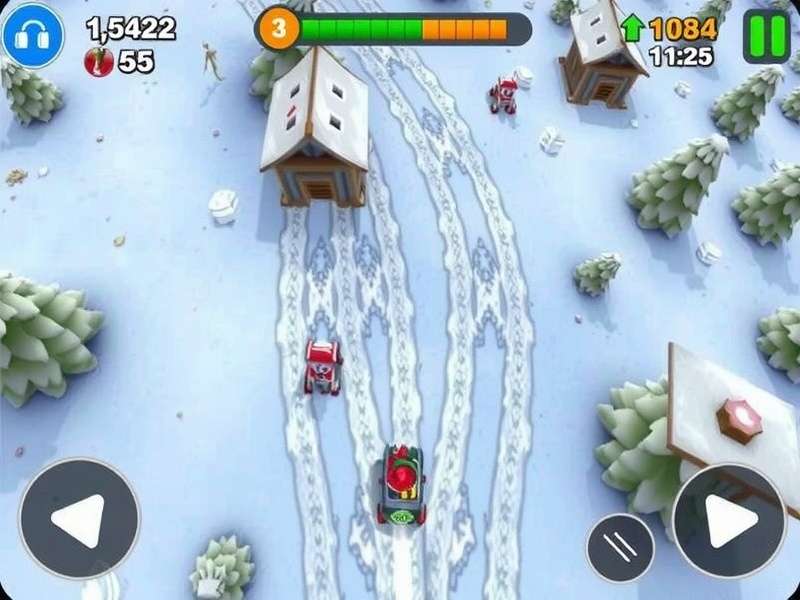 Icy Incline Ace Game Screenshot