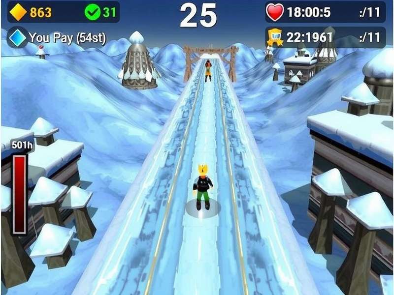 Icy Incline Ace Gameplay Action